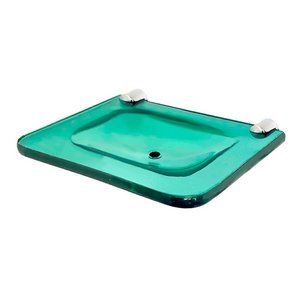 Saboneteira Reta 12x15 Cm - 8mm - Verde