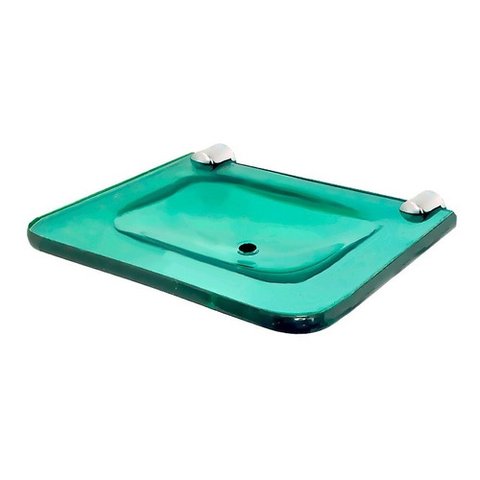 Saboneteira Reta 12x15 Cm - 8mm - Verde