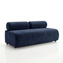 Ver imagem 6 de Sofá 3 Lugares Orgânico para Sala Base Fixa Nara Suede D03 - D'Rossi
