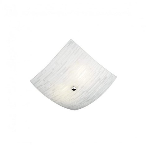 Plafon para 2 Lâmpadas E27 Quadrado 30cm Matrix Bronzearte