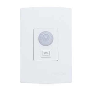 Sensor de Presença Embutir 4x2 Fotocélula Bivolt Qualitronix