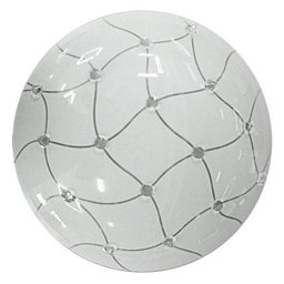 Plafon Sobrepor Redondo Trama Bronzearte - 1