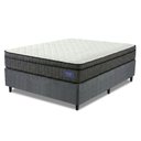 Ver imagem 1 de Cama Box Colchão Casal Ortopédico D33 Euro Pillow Ultra 138x188x63cm