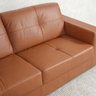 Sofa Minuano Priamo 2,08 Couro Amarula - 5