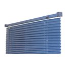 Ver imagem 3 de Persiana Horizontal PVC Azul 80 (L) X 160 (A) cm Cortina Completa C/ Kit de Instalação 0,80 x 2,20