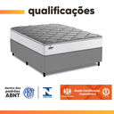 Ver imagem 4 de Cama Box Queen Real Max Force Softgel 158x198x65cm - Suporta até 200 kg por Pessoa