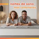 Ver mais imagens de Cama Box Queen Real Max Force Softgel 158x198x65cm - Suporta até 200 kg por Pessoa