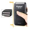 5 Melhor Barbeadora Shaver Kemei Km1102 Recarregável - 5