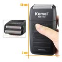 Ver imagem 5 de 10 Melhor Barbeadora Shaver Kemei Km1102 Recarregável