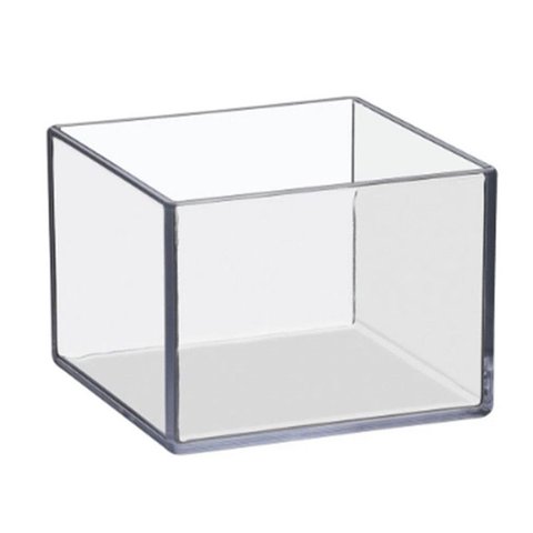 Balde de Gelo Cubo 2,7 Litros Transparente para Gelo