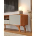 Ver imagem 5 de Rack Sinus 180 - Mv - Rei de Casa Off White/naturale