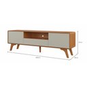 Ver imagem 2 de Rack Sinus 180 - Mv - Rei de Casa Off White/naturale