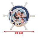 Ver imagem 4 de Porta Retrato Timão Decoração Casa de Praia Mar Oceano 4x4"