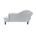 Ver imagem 6 de Recamier Decorativo Divã Amsterdã 147cm Lado Direito Linho Bege