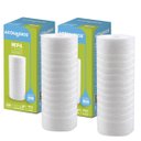 Ver imagem 2 de Kit 2 Refis Ranhurados de Reposição 7" Melt Blown para Filtro de Máquina de Lavar Maqlav Acquabios