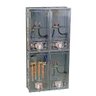 Caixa Montada para 03 Medidores - para Muro Lateral 3091/mb3 - Disjuntor Acesso Frontal Strahl - 1