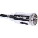 Ver imagem 5 de Serra Copo Diamantada 225826 para Porcelanato e Vidro 19mm Aço Carbono Worker