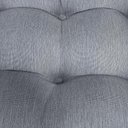 Ver imagem 5 de Poltrona Costela Decoração para Sala de Estar Linho Linho Cinza