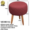 Ver imagem 7 de Kit Recepção 2 Poltronas 1 Namoradeira com Puff Resistente para Sala de Espera Decor Tecido Veludo