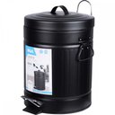 Ver imagem 1 de Lixeira Retro Preta 5 Litros Kala - 246181