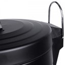 Ver imagem 5 de Lixeira Retro Preta 5 Litros Kala - 246181