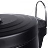 Lixeira Retro Preta 5 Litros Kala - 246181 - 5