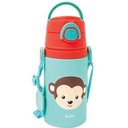 Ver imagem 3 de Garrafinha de Alumínio com Canudo Animal Fun BUBA