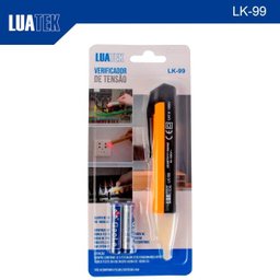Verificador de Tensão Sonoro Caneta Luminoso - LK-99 - Luatek - 1 Verificador de Tensão Sonoro Caneta Luminoso - LK-99 - Luatek - 1