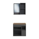 Ver imagem 6 de Conjunto Banheiro Gabinete Espelheira 2 Portas 1 Gaveta Suspenso 60cm Multimóveis Crart-CON011.Grat