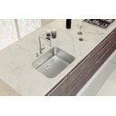 Ver imagem 3 de Cuba Tramontina Dora 50bl R6 de Embutir Acetinada com Valvula 4"1/2