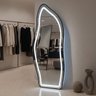 Espelho Orgânico Led Touch 170x70cm Moldura Corpo Inteiro Closet Quarto Salão Hall de Entrada - 1