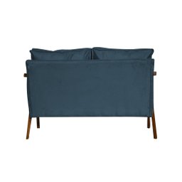 Namoradeira Decorativa Marília Suede Azul Marinho - 3