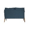 Namoradeira Decorativa Marília Suede Azul Marinho - 3