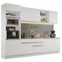 Ver imagem 3 de Armário de Cozinha Completa 310cm Branco Glamy Madesa 02