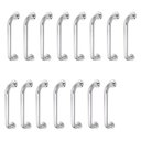 Ver imagem 1 de Alça de Apoio Barra Inox 30cm Kit 15 Unidades Acessibilidade Idoso Gestante Criança Suporte