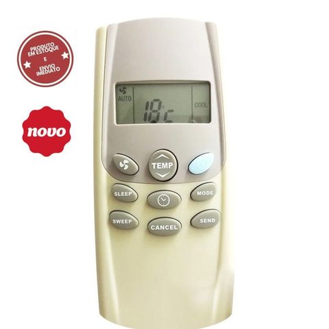 Controle Remoto Ar-Condicionado Piso Teto Springer Silvermax
