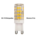 Ver imagem 1 de Kit 10 Lâmpadas Led G9 Halopim 5w Bivolt Branco Frio 6500k