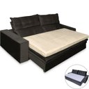 Ver imagem 1 de Pillow Top para Sofá Retrátil e Reclinável Fibras Macias Almofada 90x180cm Bf Colchões