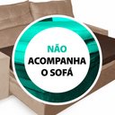 Ver mais imagens de Pillow Top para Sofá Retrátil e Reclinável Fibras Macias Almofada 90x180cm Bf Colchões