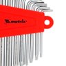 Jogo Chaves Hexagonais Torx Curtas T10 X T50 9 Peças Crv Acetinado - Mtx - 6