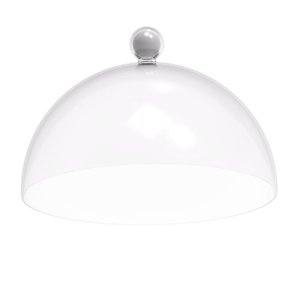 Cúpula Crippa Bubble 30 Cm de Diâmetro Branca