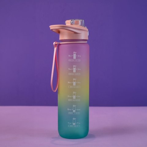 Garrafa com Alça e Canudo 1l Practical Life