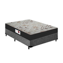 Ver imagem 1 de Cama Box Casal + Colchão Top Line Mola Bonnel Serra Negra 60x138x188