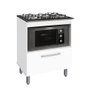 Balcao Gabinete p/ cooktop 05 bocas e p/ Forno Bur Bra / Mar PASSE BEM - 1