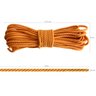 Paracord 550 Libras 4mm Corda De Sobrevivência Tática Militar 10 Metros 366kgf TX Saturno - 3