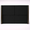 Ver imagem 3 de Cabeceira Cama Box King Size Estofada Essence 195cm com Sapatas Plásticas Braços Laterais