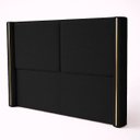 Ver imagem 4 de Cabeceira Cama Box King Size Estofada Essence 195cm com Sapatas Plásticas Braços Laterais