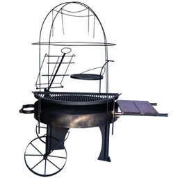 Churrasqueira Costelão Chão Varal Gigante 120cmx60cm - 2