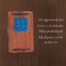 Tabua Para Servir Café da Manhã Cama Modelo Moderno Pequena Cor:Azulejo Azul - 6