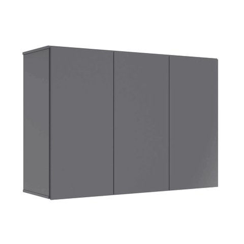 Armário de Cozinha Aéreo Slack 3 Portas Suspenso 100cm Ej Móveis